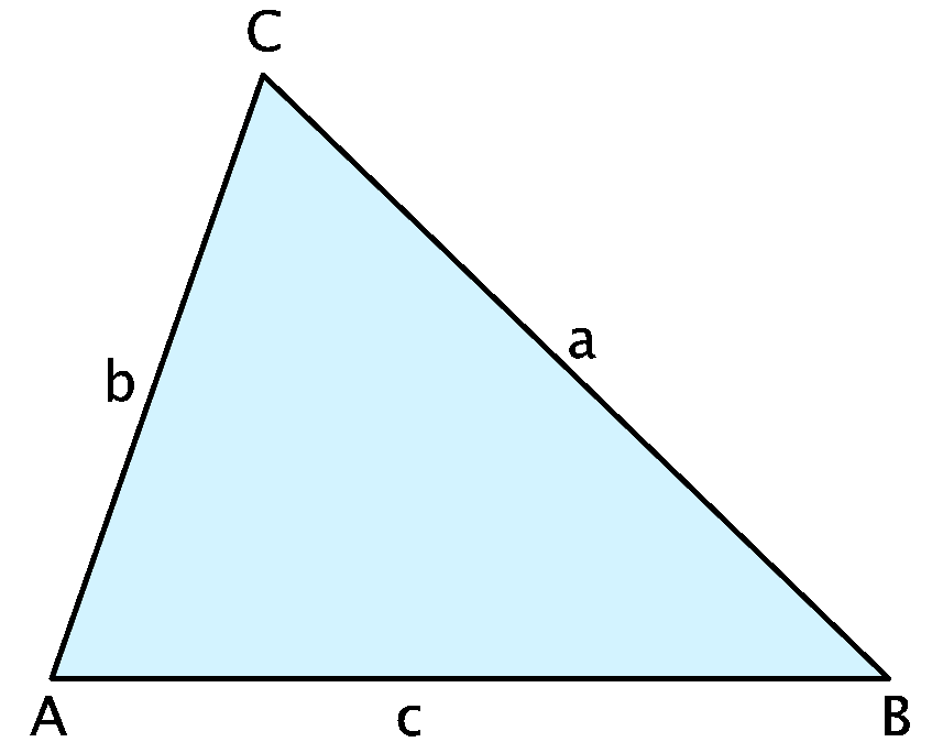 Allgemeines Dreieck  Formeln, Eigenschaften & Beispiele